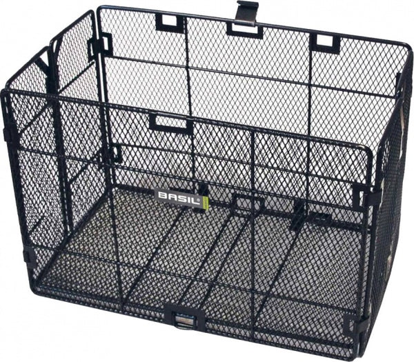 Fietsmand Basil Catania 33 x 23 x 20 cm - zwart