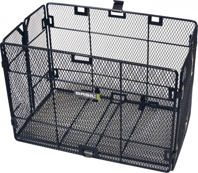 Fietsmand Basil Catania 33 x 23 x 20 cm - zwart