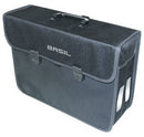 Fietstas Basil Malaga XL 17 liter 40 x16 x 31 cm - zwart