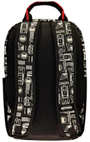 rugzak Batman junior 46 x 30 cm polyester zwart/wit