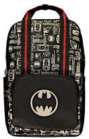 rugzak Batman junior 46 x 30 cm polyester zwart/wit