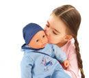 babypop Hello Boy 46 cm blauw 3-delig