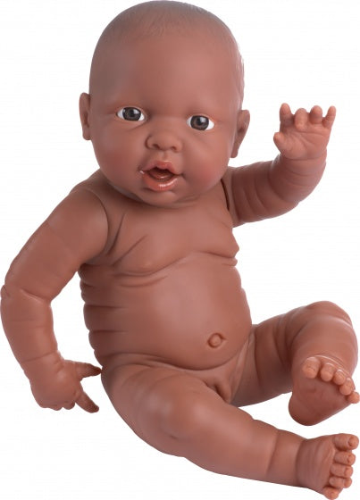 babypop Newborn Black Boy 42 cm