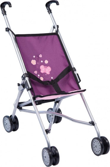 buggy Dolls butterfly 55 cm paars