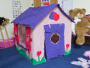 speeltent Poppenhuis 97 x 76 x 112 cm roze/paars