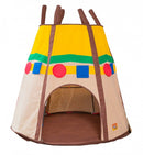 speeltent Tipi 78 x 122 x 108 cm bruin