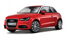schaalmodel Audi A1 1:24 rood