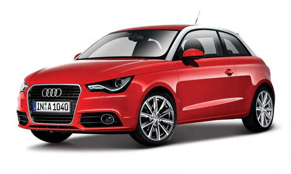 schaalmodel Audi A1 1:24 rood