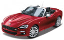 schaalmodel Fiat 124 Spider 1:24 rood