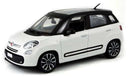 schaalmodel Fiat 500L 1:43 wit