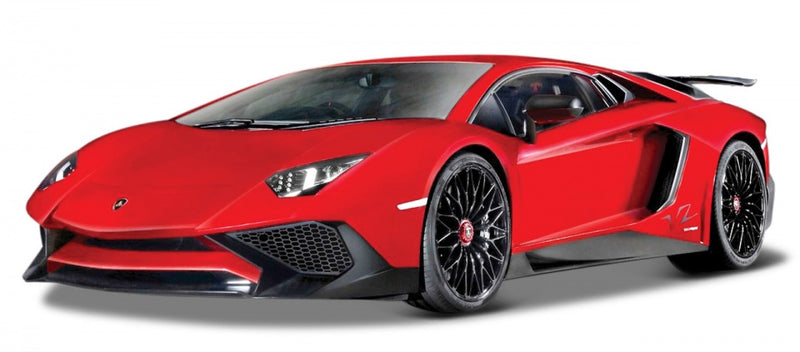 schaalmodel Lamborghini Aventador LP-SV 1:24 rood