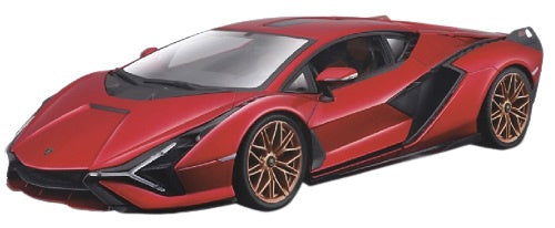 schaalmodel Lamborghini Sian FKP 37 2019 1:18 rood