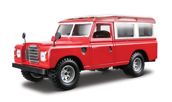 schaalmodel Land Rover 110 1:24 rood