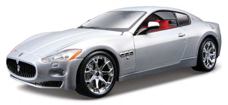schaalmodel Maserati Gran Turismo 2008 1:24 zilver
