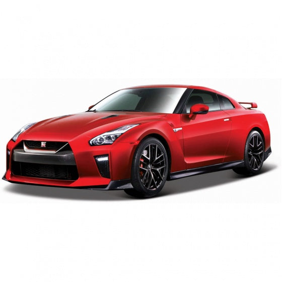 schaalmodel Nissan GT-R 2017 1:43 rood