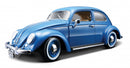 schaalmodel Volkswagen Kever 1955 1:18 blauw