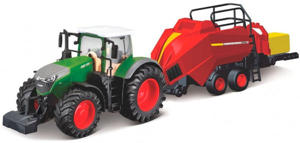 speelset tractor Fendt 1050 Vario junior groen/rood