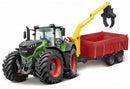 tractor met aanhanger Fendt 1000 Vario 32,4 x 11 cm
