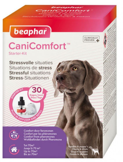 BEAPHAR CANICOMFORT VERDAMPER MET NAVULLING STARTERSKIT 48 ML