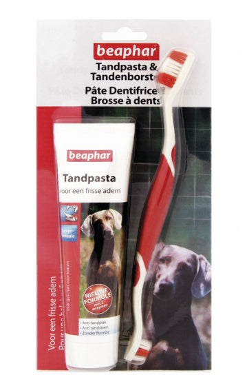 Beaphar Tandpasta & Borstel Combipack