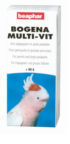 Beaphar Multi-vit Papegaai En Grote Parkieten 20 ML