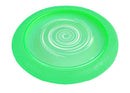 frisbee 25 cm rubber groen/wit