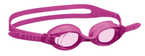 zwembril Colombo siliconen/polycarbonaat roze one-size