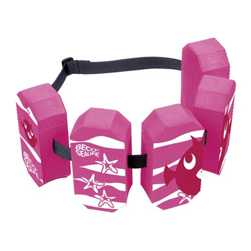 zwemgordel 5 drijvers 15-30 kg roze