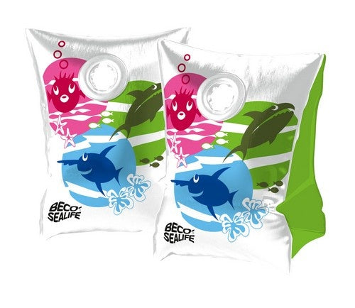 zwemvleugeltjes Sealife 0-15 kg 0-2 jaar wit