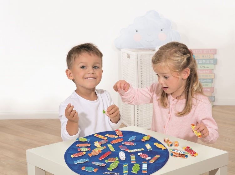 kinderspel snoep 28 cm