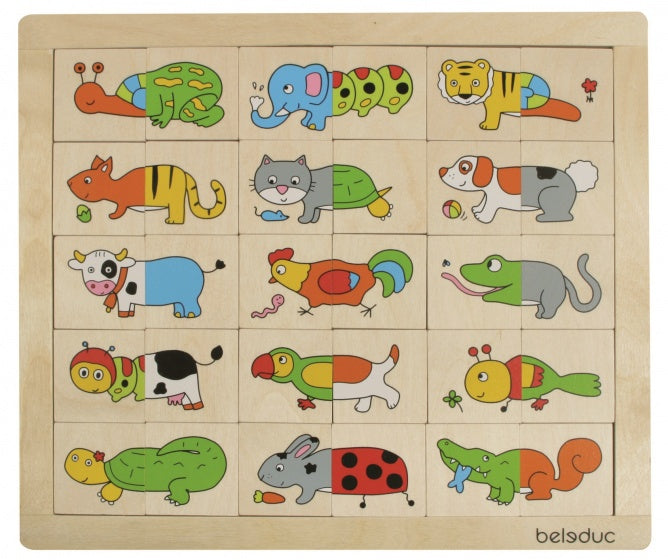 legpuzzel fantasiedieren 30 stukjes