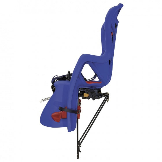 fietszitje achter Pepe Clamp blauw/rood
