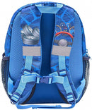 rugzak auto 33 x 13 cm polyester 12 liter blauw/rood