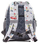 rugzak auto's 6,5 liter polyester grijs