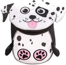 rugzak dalmatiër 25 x 18 cm polyester 4 liter zwart/wit