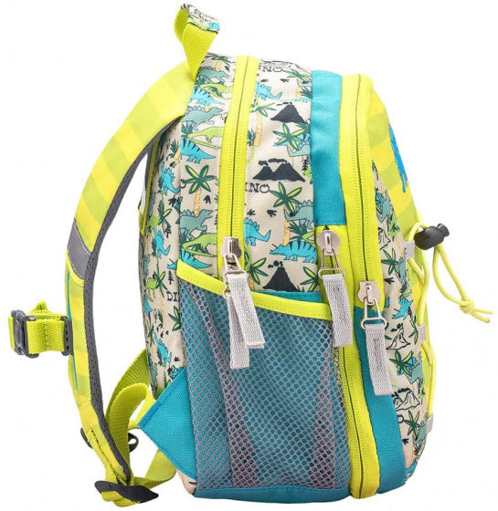 rugzak dino junior 6,5 liter polyester groen/ blauw