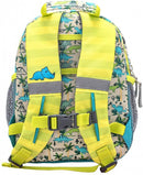 rugzak dino junior 6,5 liter polyester groen/blauw