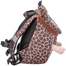 rugzak giraffe junior 25 x 18 cm polyester 4 liter bruin