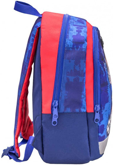 rugzak kat en voetbal junior 12 liter polyester blauw