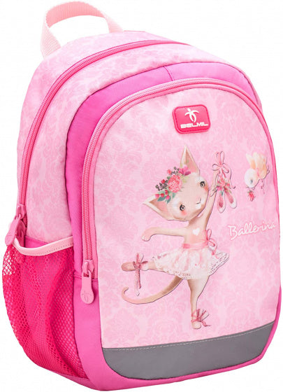 rugzak met ballerina 33 x 13 cm polyester 12 liter roze