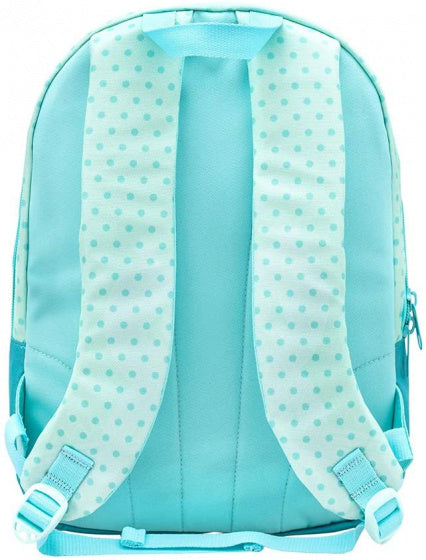 rugzak met panda junior 33 x 13 cm polyester turquoise