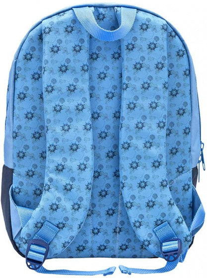 rugzak met piraat 33 x 13 cm polyester 12 liter blauw