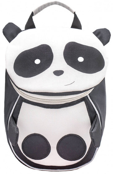 rugzak panda 25 x 18 cm polyester 4 liter zwart/wit