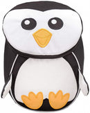 rugzak pinguïn 25 x 18 cm polyester 4 liter zwart/wit