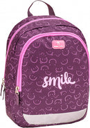 rugzak Smile junior 12 liter 23 x 33 cm polyester roze
