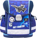 rugzak straaljager junior 19 liter donkerblauw