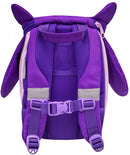 rugzak uil junior 4 liter polyester paars