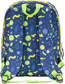 rugzak Universum junior 12 liter polyester blauw/groen