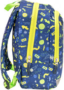 rugzak Universum junior 12 liter polyester blauw/groen