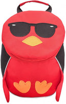 rugzak vogel junior 25 x 18 cm polyester 4 liter rood